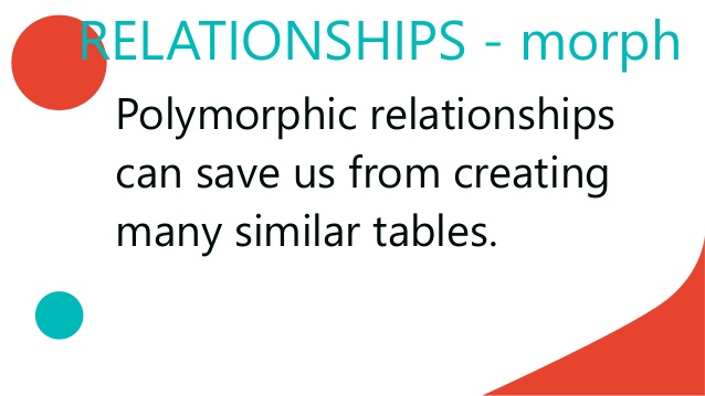 Working with Polymorphic Relations in Laravel 5 - Create,Save,Update,Delete, and Filter Actions